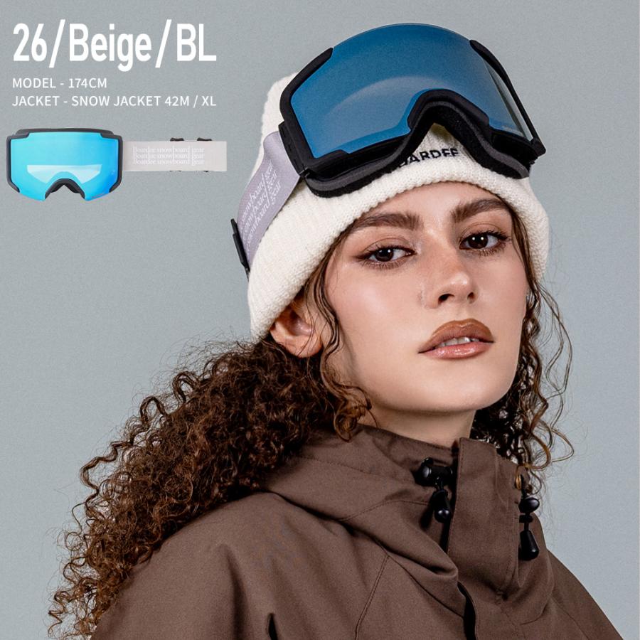 BOARDEE スノボ スキーゴーグル メンズ レディース スノーボード