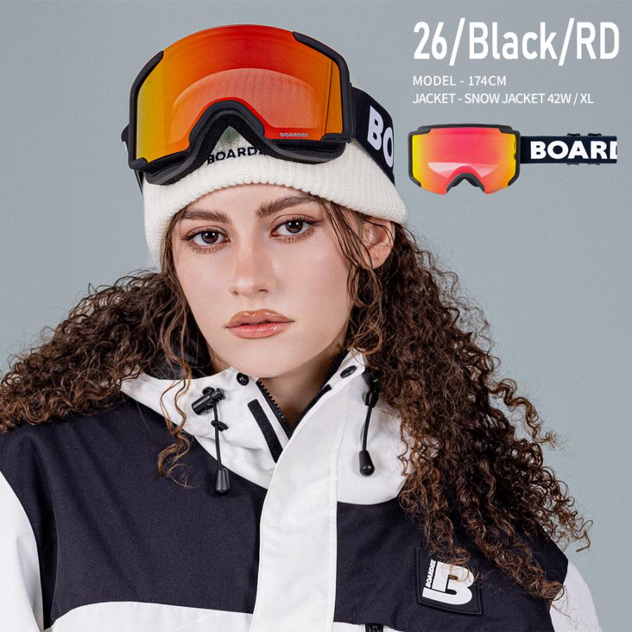 BOARDEE スノボ スキーゴーグル メンズ レディース スノーボード
