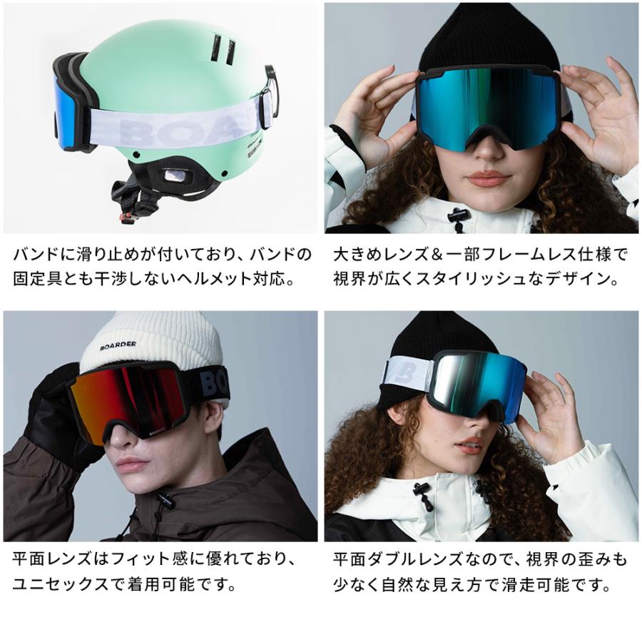 BOARDEE スノボ スキーゴーグル メンズ レディース スノーボード