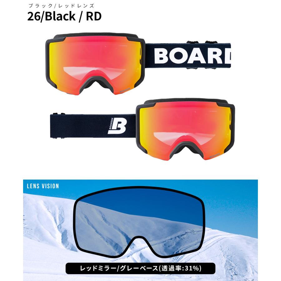 BOARDEE スノボ スキーゴーグル メンズ レディース スノーボード