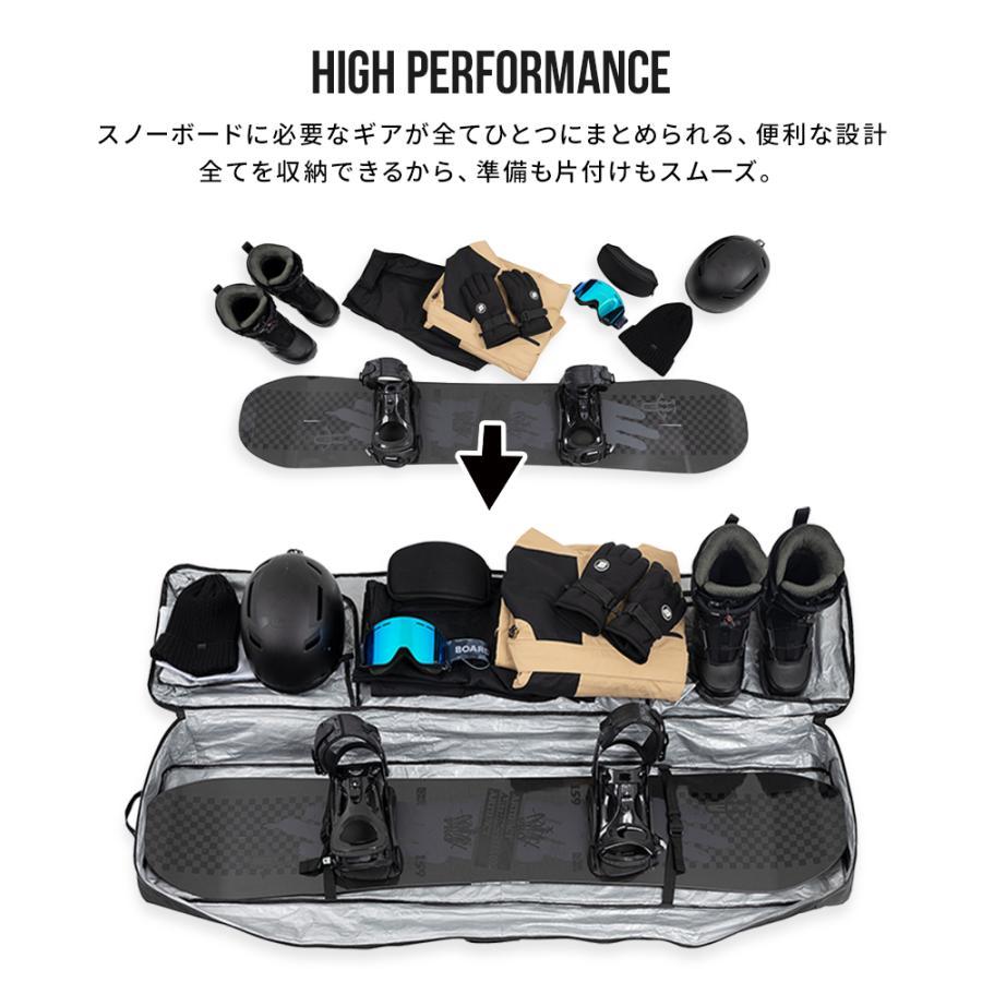 BOARDEE スノーボードケース スノボ ケース バッグ リュック 板 150