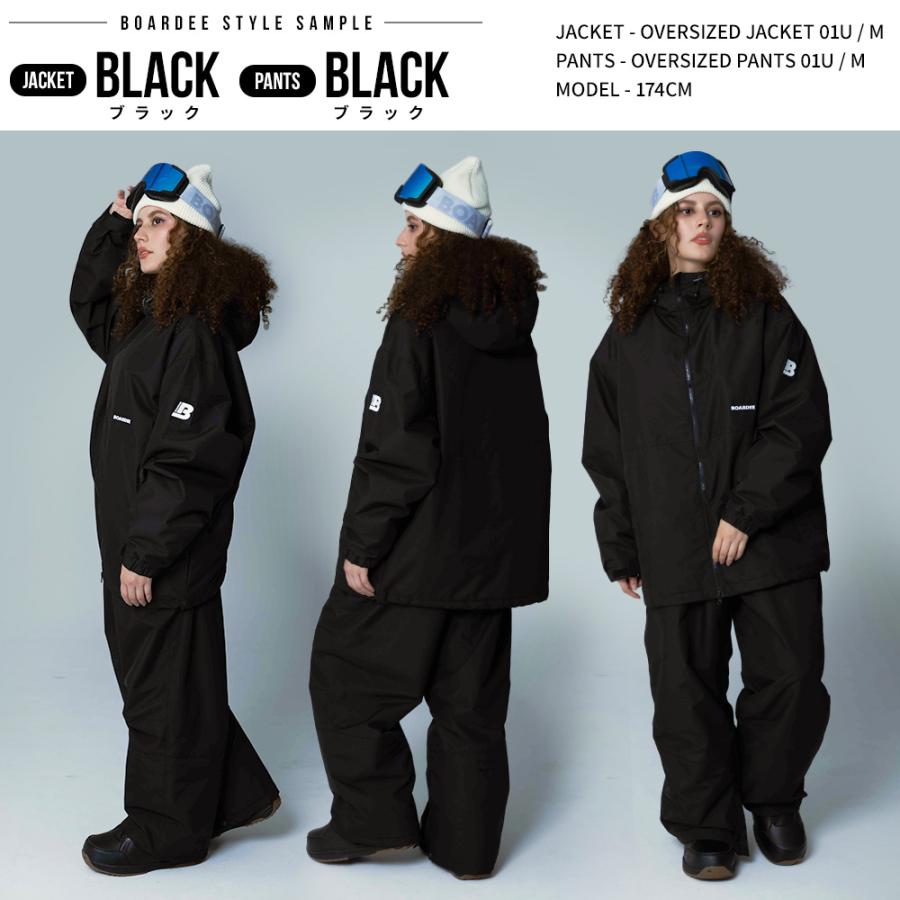 BOARDEE スノボウェア メンズ 上下セット スノーボードウェア BOARDEE