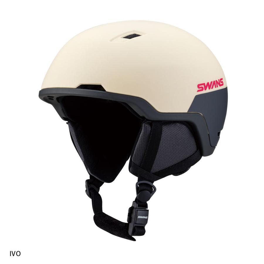 2026 SWANS マットブラック ヘルメット Mサイズ HSF-241 SWANS（スワンズ） スノボヘルメット メンズ レディース＜2026＞HSF
