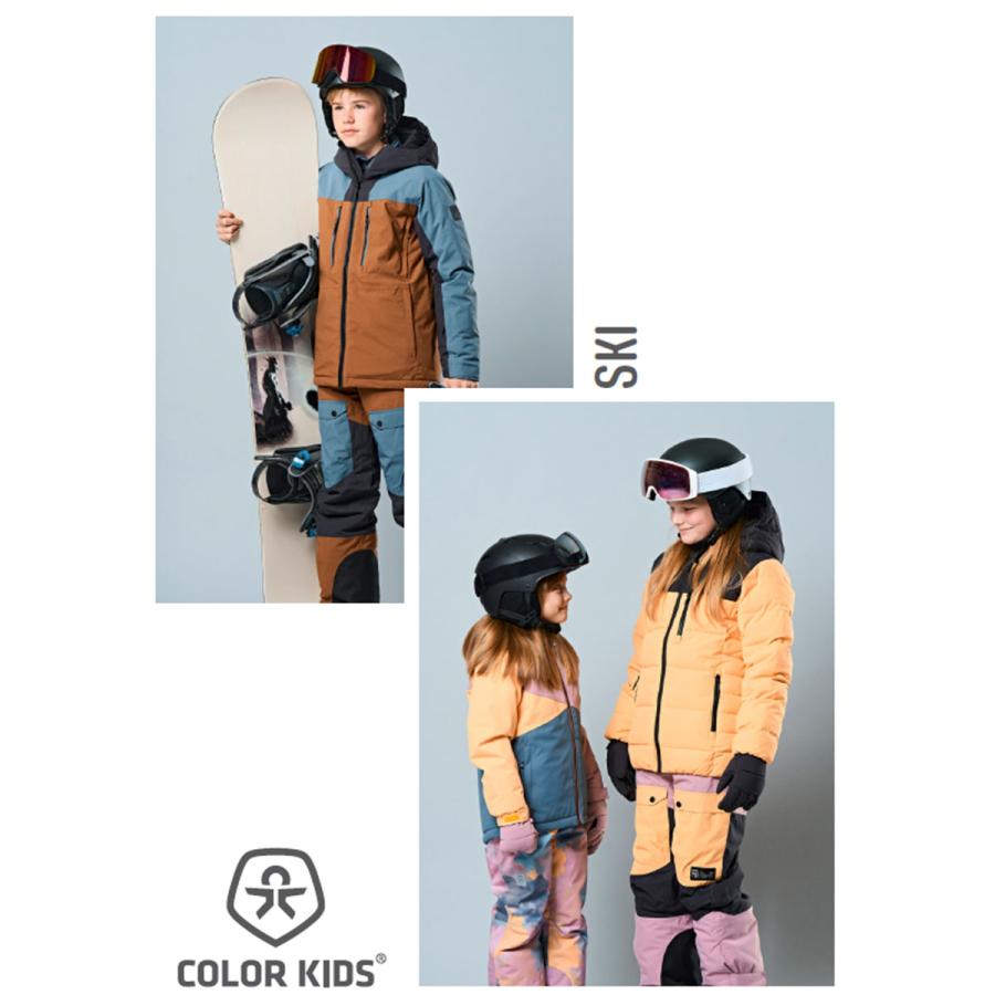 Color Kids カラーキッズ スノボ スノーボードウェア ジャケット アウター キッズ ジュニア＜2026＞742337 / Jr. Ski Jacket - Colorbl.の画像