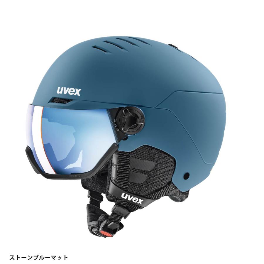 UVEX ウベックス スノボヘルメット レディース＜2026＞566262 / uvex wanted visor【眼鏡対応】【ミラー】 日本正規品 | UVEX | 08