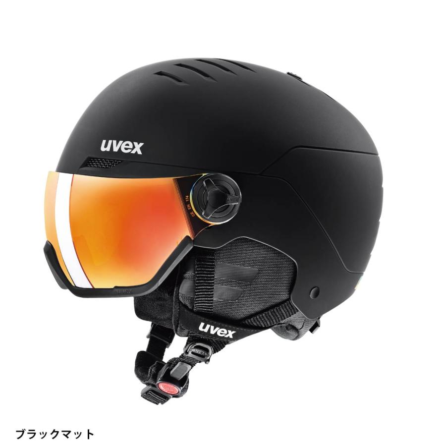 UVEX ウベックス スノボヘルメット レディース＜2026＞566262 / uvex wanted visor【眼鏡対応】【ミラー】 日本正規品 | UVEX | 09