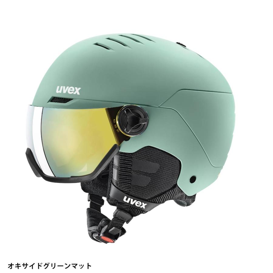 UVEX ウベックス スノボヘルメット レディース＜2026＞566262 / uvex wanted visor【眼鏡対応】【ミラー】 日本正規品 | UVEX | 10