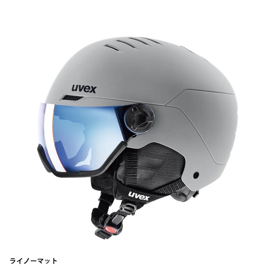 UVEX ウベックス スノボヘルメット レディース＜2026＞566262 / uvex wanted visor【眼鏡対応】【ミラー】 日本正規品 | UVEX | 11