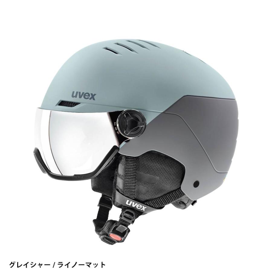UVEX ウベックス スノボヘルメット レディース＜2026＞566262 / uvex wanted visor【眼鏡対応】【ミラー】 日本正規品 | UVEX | 12