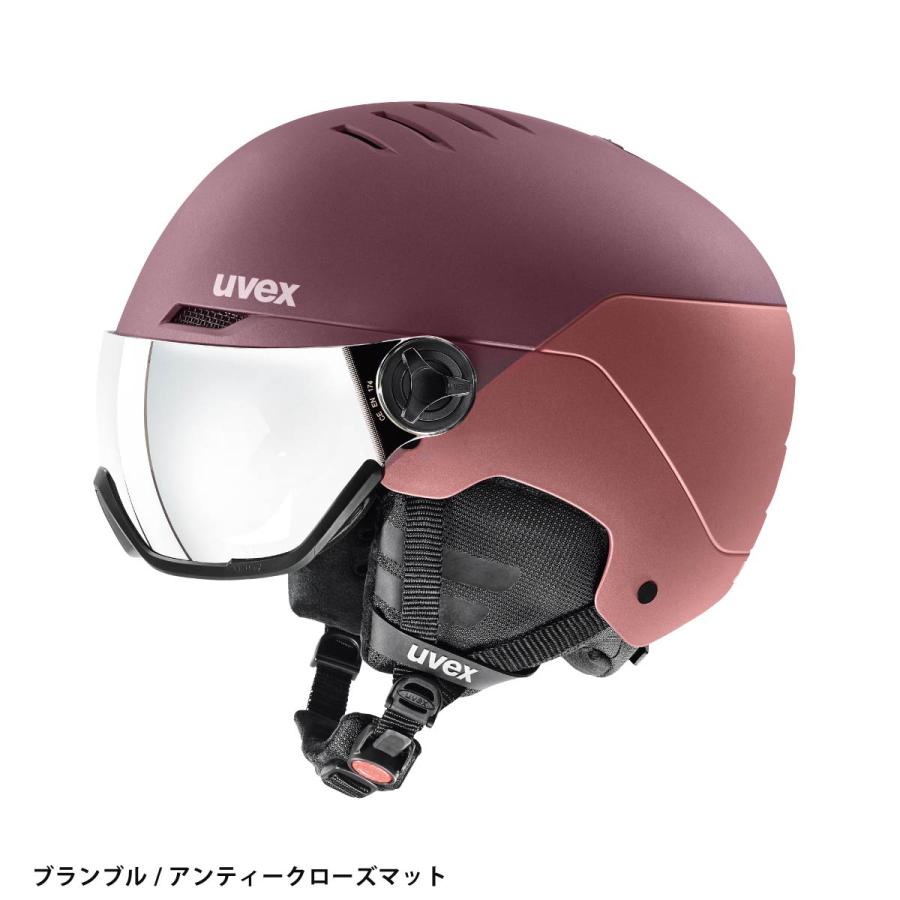 UVEX ウベックス スノボヘルメット レディース＜2026＞566262 / uvex wanted visor【眼鏡対応】【ミラー】 日本正規品 | UVEX | 13