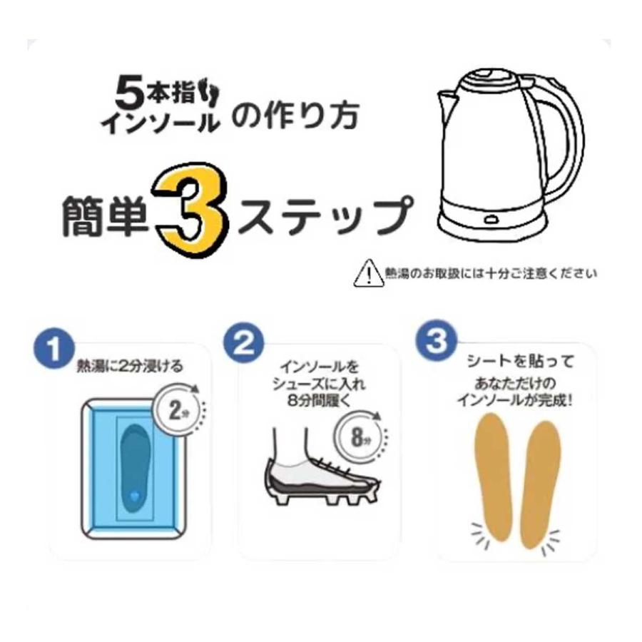 Reve レーブ インソール＜2026＞５本指インソール_8