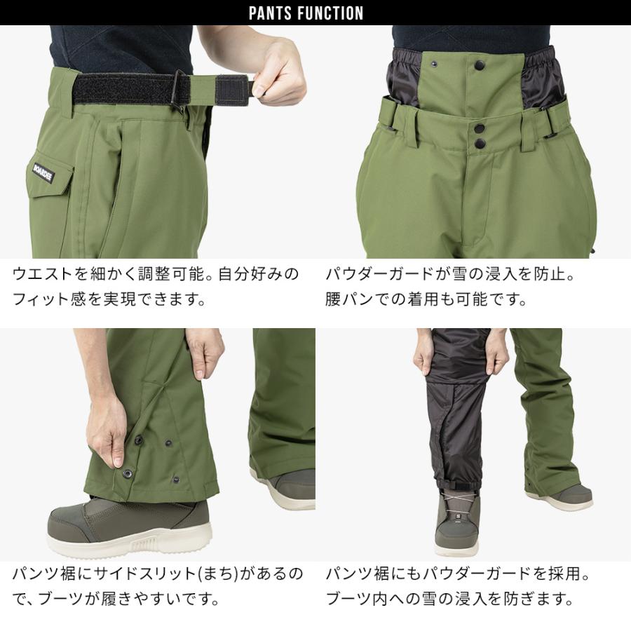 BOARDEE スノボウェア レディース パンツ 単品 スノーボードウェア