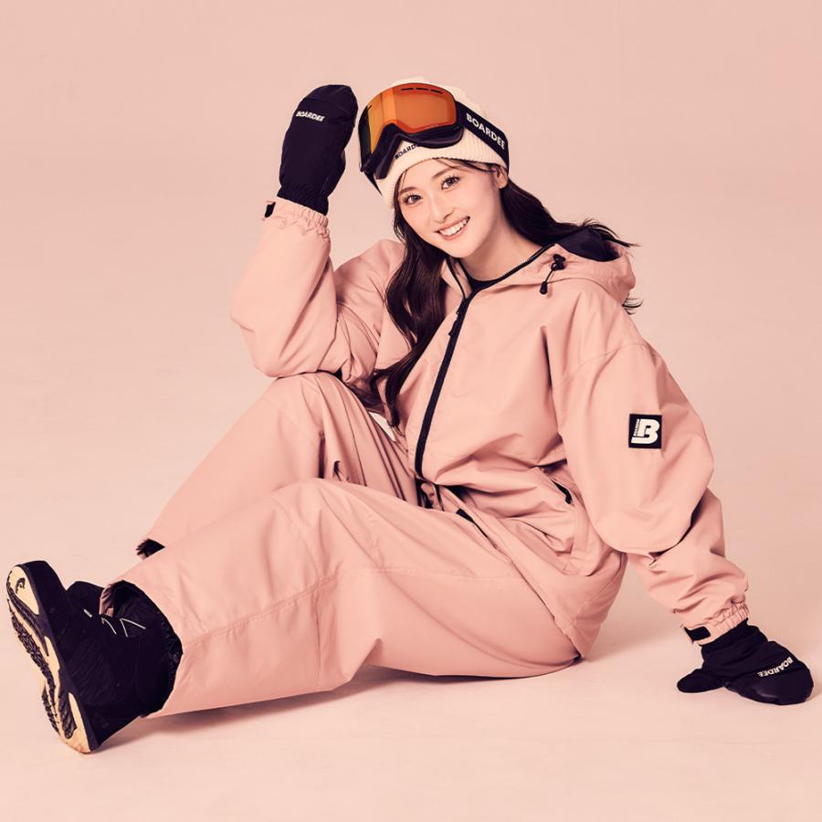 スノボウェア レディース ジャケット 単品 スノーボードウェア BOARDEE BD25JFOT43W ボーディー オーバーサイズ スキーウェア | BOARDEE | 05