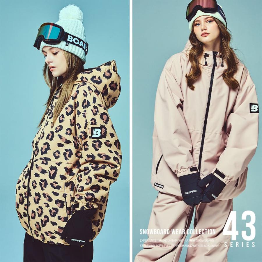 スノボウェア レディース ジャケット 単品 スノーボードウェア BOARDEE BD25JFOT43W ボーディー オーバーサイズ スキーウェア | BOARDEE | 08