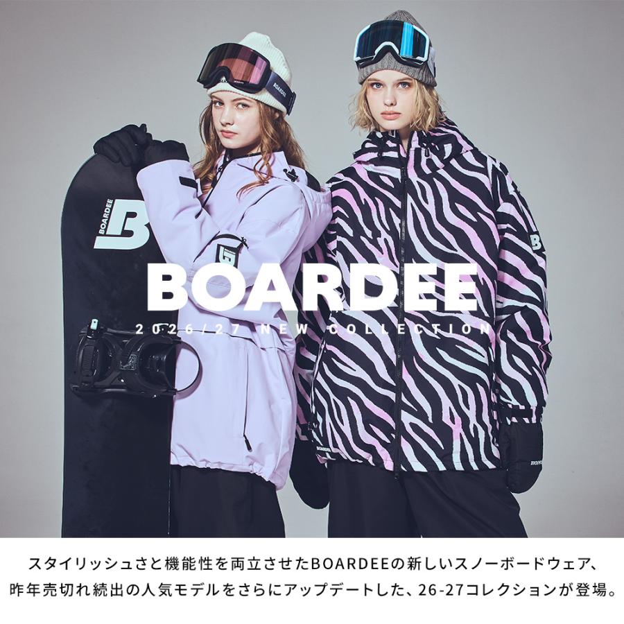 スノボウェア レディース 上下セット スノーボードウェア BOARDEE FTP43W ボーディー オーバーサイズシルエット スキーウェア | BOARDEE | 15