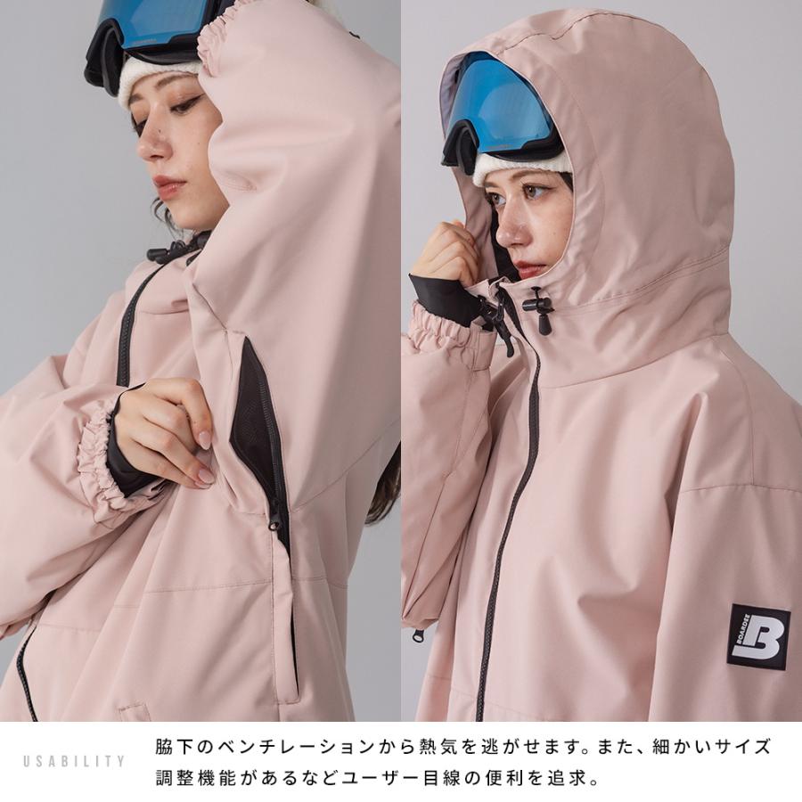 BOARDEE スノボウェア レディース 上下セット スノーボードウェア
