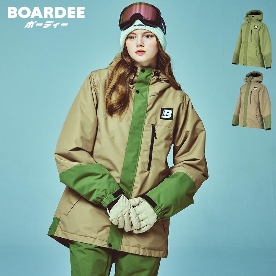 BOARDEE スノボウェア レディース ジャケット 単品 スノーボードウェア