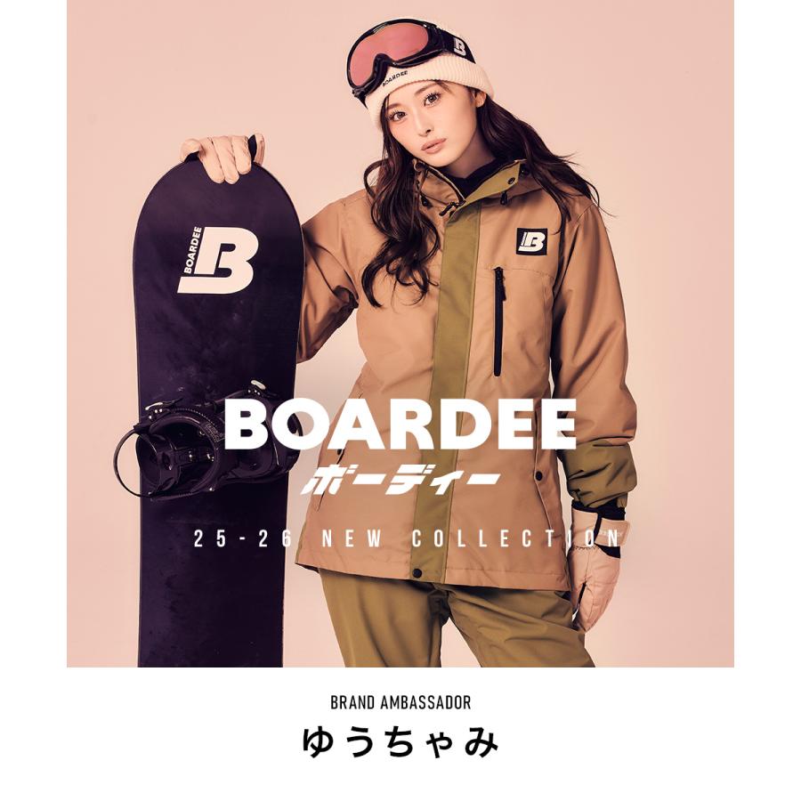 BOARDEE スノボウェア レディース ジャケット 単品 スノーボードウェア
