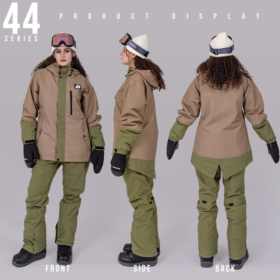スノボウェア レディース 上下セット スノーボードウェア BOARDEE BD25JFOT44W×BD25JFOB44W ボーディー スキーウェア | BOARDEE | 20