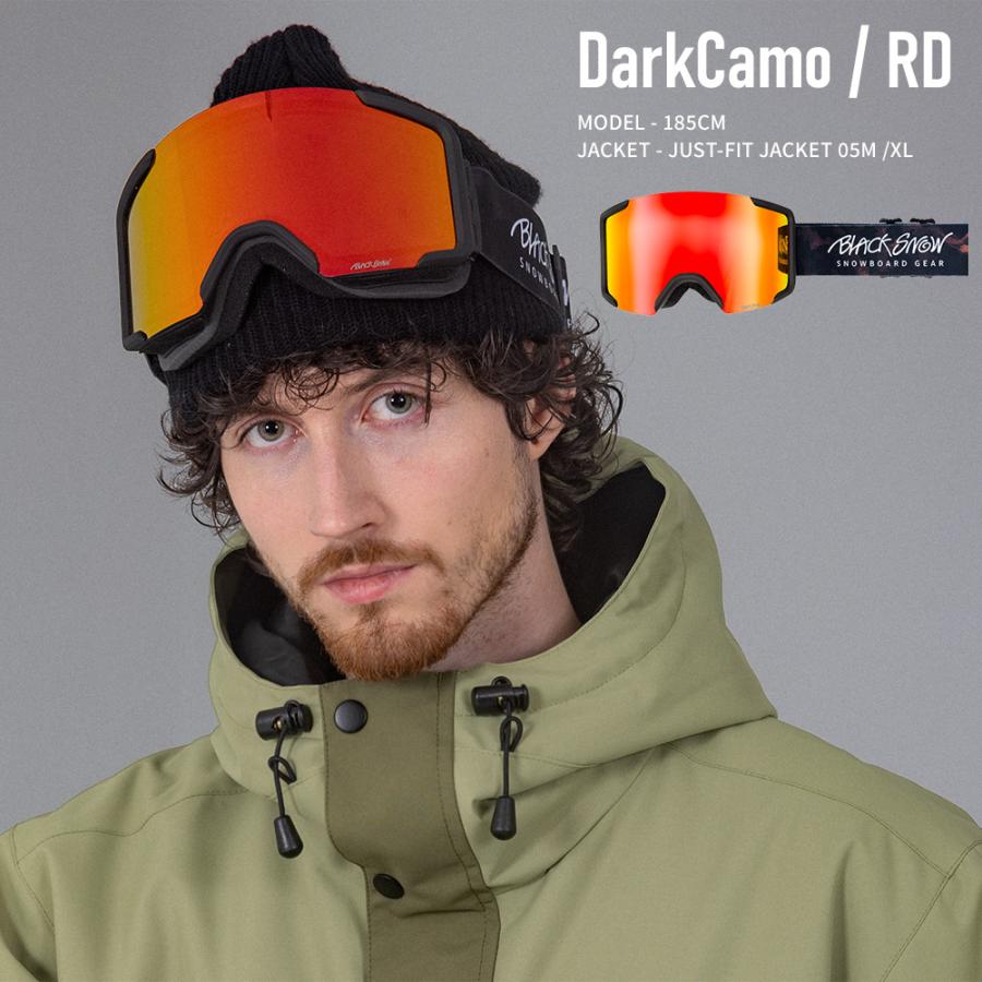 スノボ ゴーグル メンズ スノーボード BLACKSNOW BS25EFGG05 D ブラックスノー | BLACK SNOW | 09