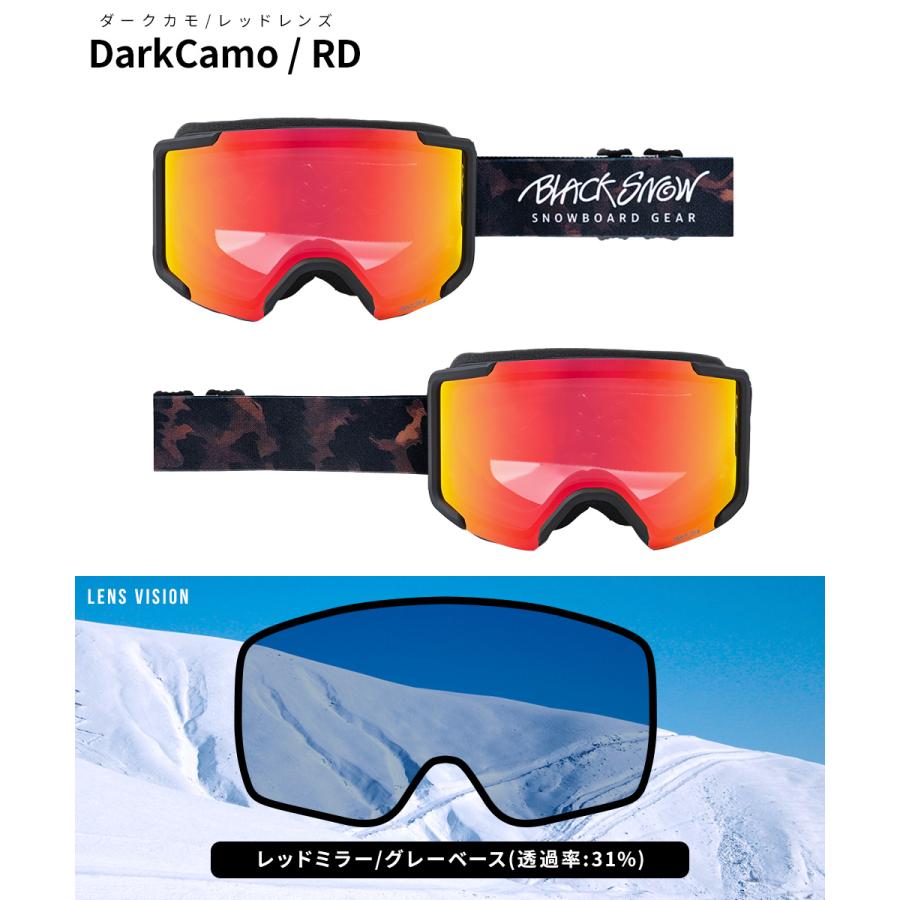 スノボ スキーゴーグル メンズ スノーボード BLACKSNOW BS25EFGG05 D ブラックスノー ユニセックス レディース | BLACK SNOW | 12