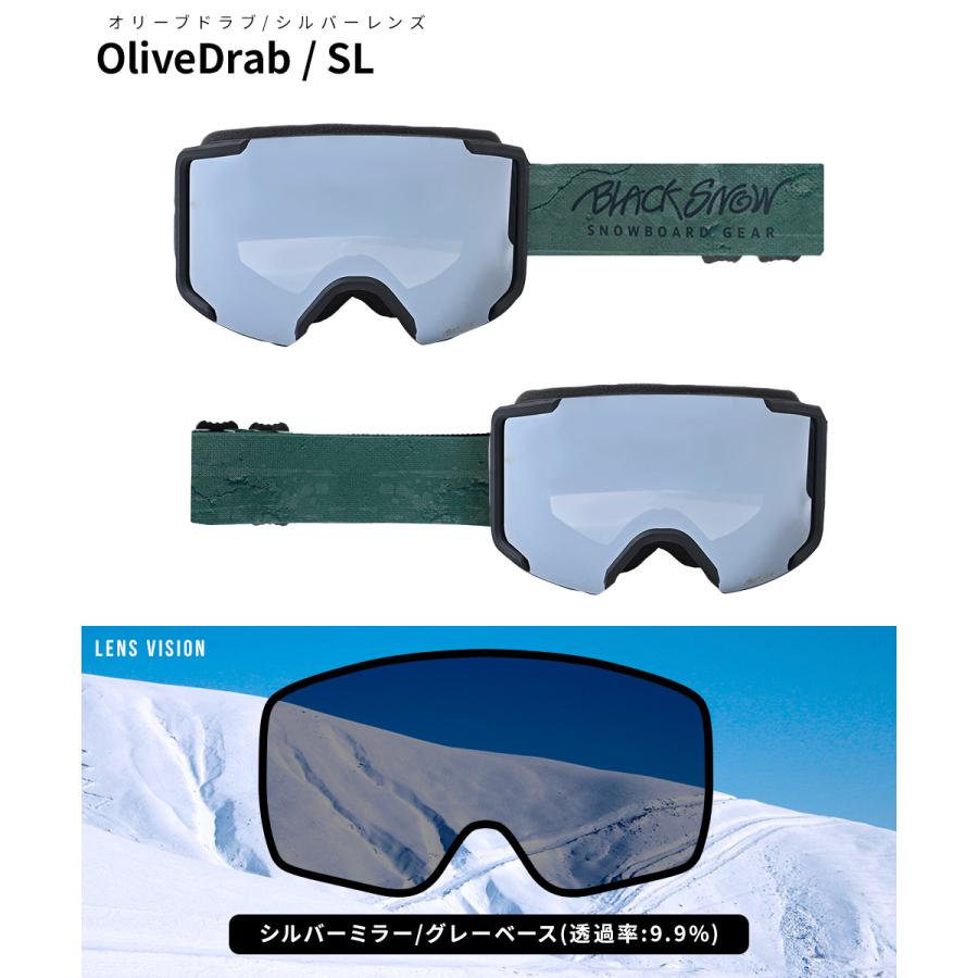 スノボ スキーゴーグル メンズ スノーボード BLACKSNOW BS25EFGG05 D ブラックスノー ユニセックス レディース | BLACK SNOW | 12