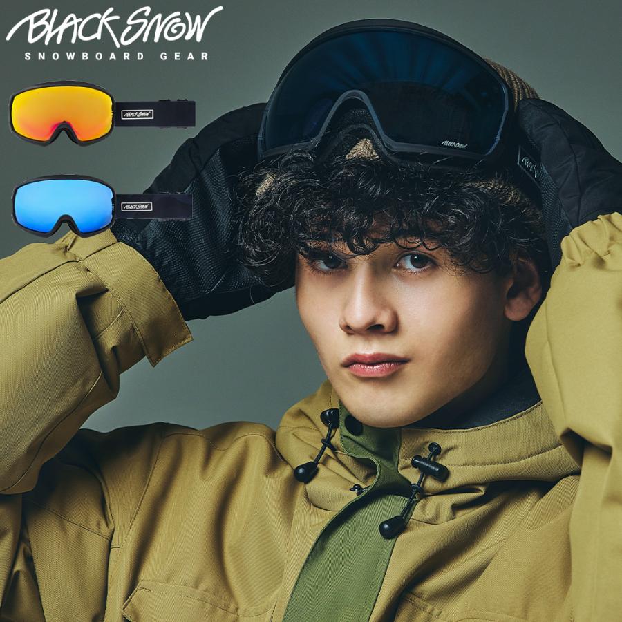 BLACK SNOW スノボ スキーゴーグル メンズ スノーボード BLACKSNOW