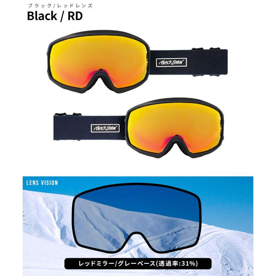 スノーピーク BLACKEDITION BLACK SNOW スノボ スキーゴーグル メンズ スノーボード BLACKSNOW