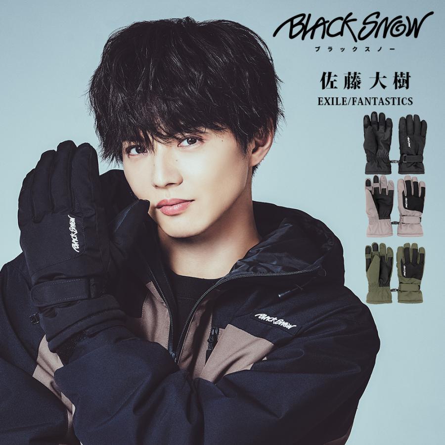 スノボ グローブ メンズ スノーボード BLACKSNOW BS25HFGL01M ブラックスノー ５本指 | BLACK SNOW