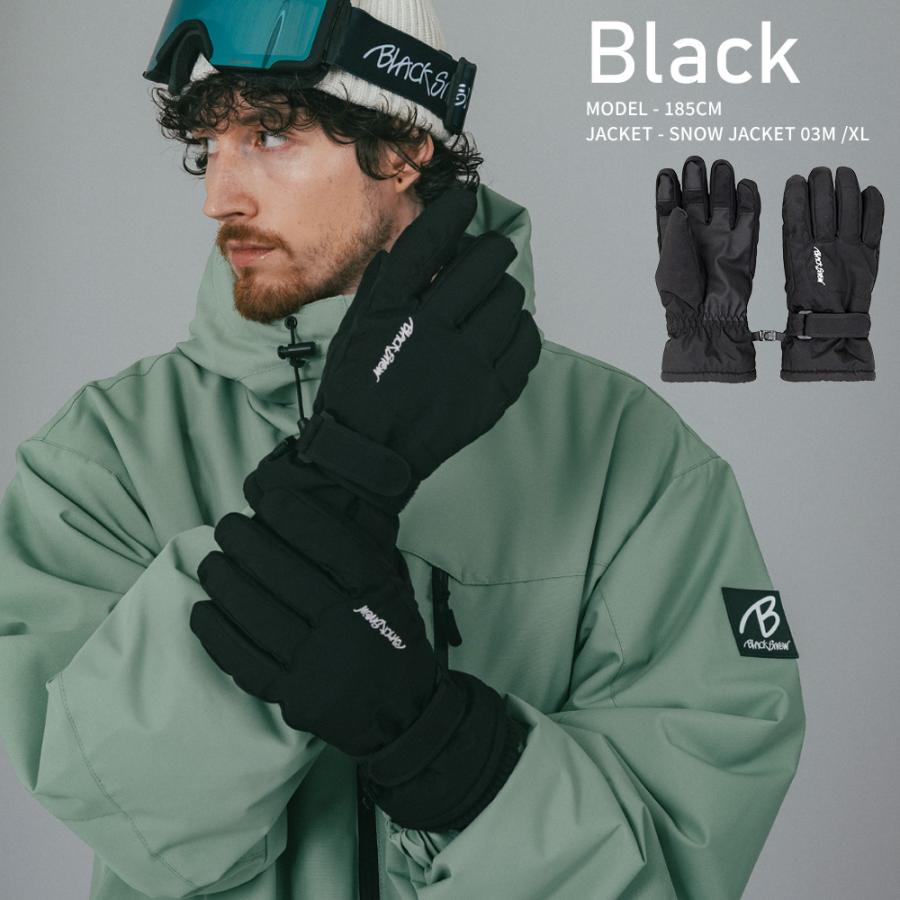 スノボ スキーグローブ メンズ スノーボード BLACKSNOW BS25HFGL01M ブラックスノー ５本指 ユニセックス レディース | BLACK SNOW | 09