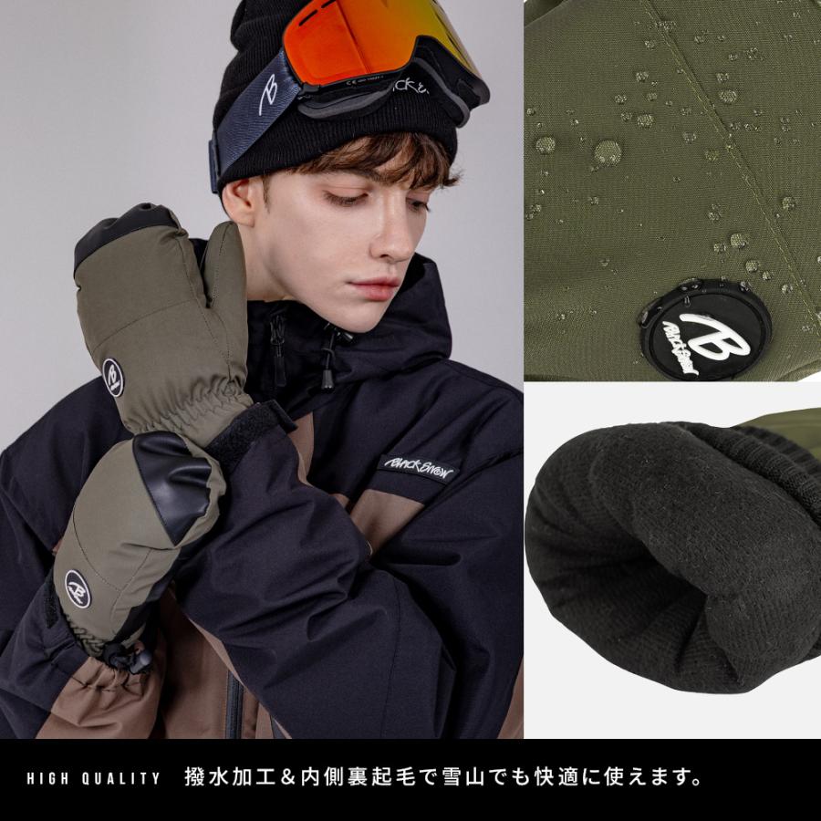 スノボ スキーグローブ メンズ スノーボード BLACKSNOW BS25HFGL02M ブラックスノー ミトン ユニセックス レディース | BLACK SNOW | 06
