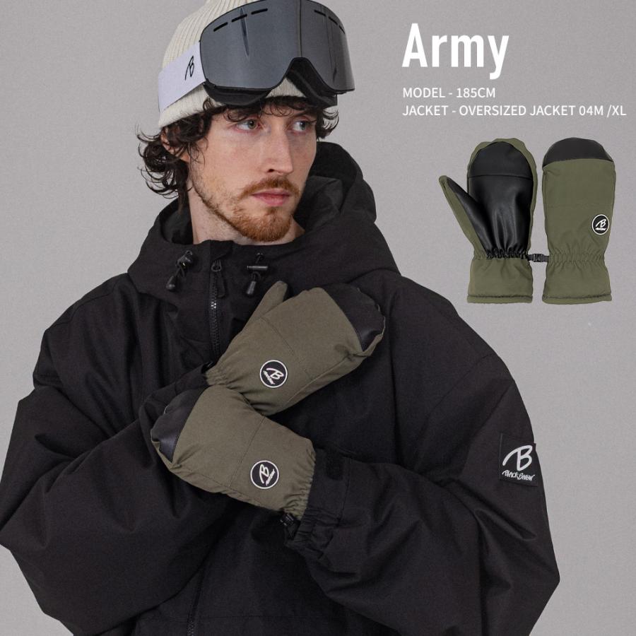 スノボ スキーグローブ メンズ スノーボード BLACKSNOW BS25HFGL02M ブラックスノー ミトン ユニセックス レディース | BLACK SNOW | 09