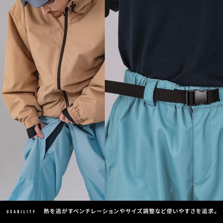 スノボウェア メンズ パンツ 単品 スノーボードウェア BLACKSNOW BS25JFOB04M ブラックスノー オーバーサイズ スキーウェア | BLACK SNOW | 10