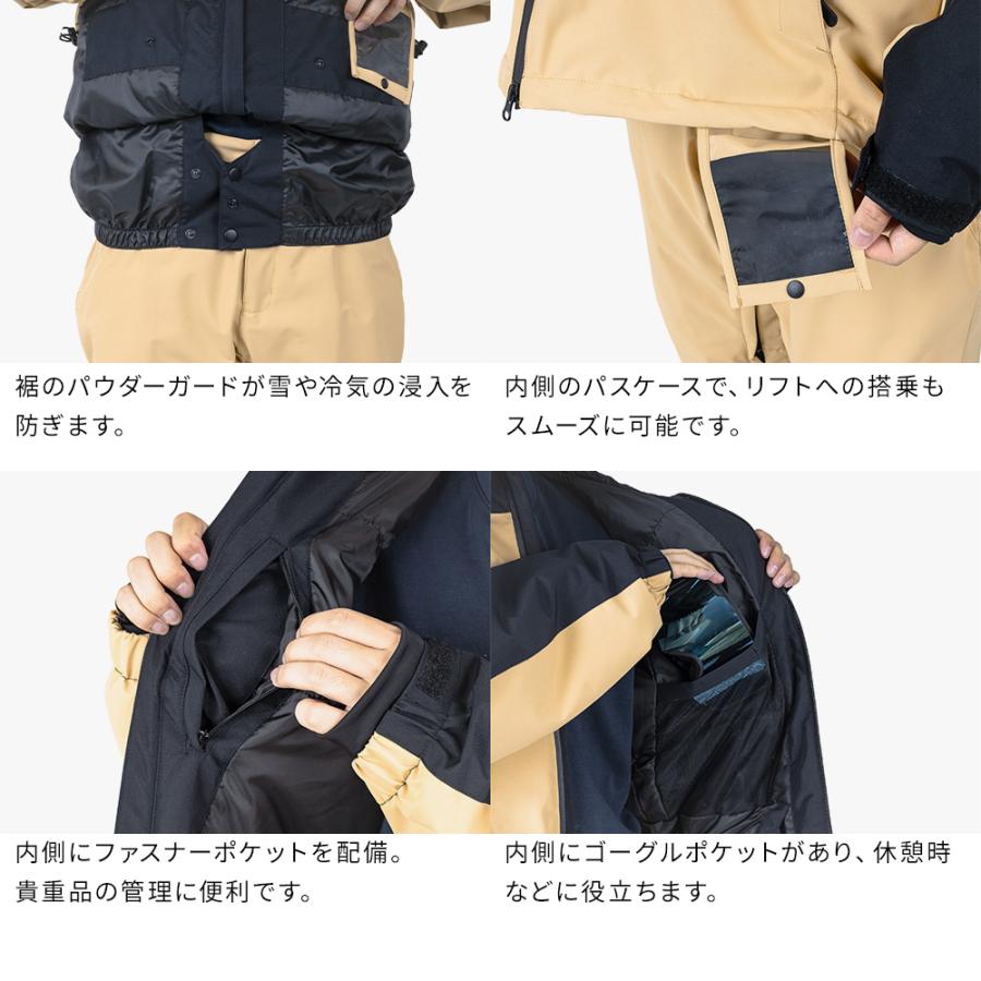 スノボウェア メンズ ジャケット 単品 スノーボードウェア BLACKSNOW BS25JFOT02M ブラックスノー スキーウェア | BLACK SNOW | 18