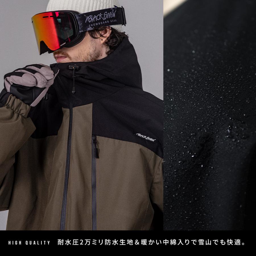 スノボウェア メンズ ジャケット 単品 スノーボードウェア BLACKSNOW BS25JFOT02M ブラックスノー スキーウェア | BLACK SNOW | 11