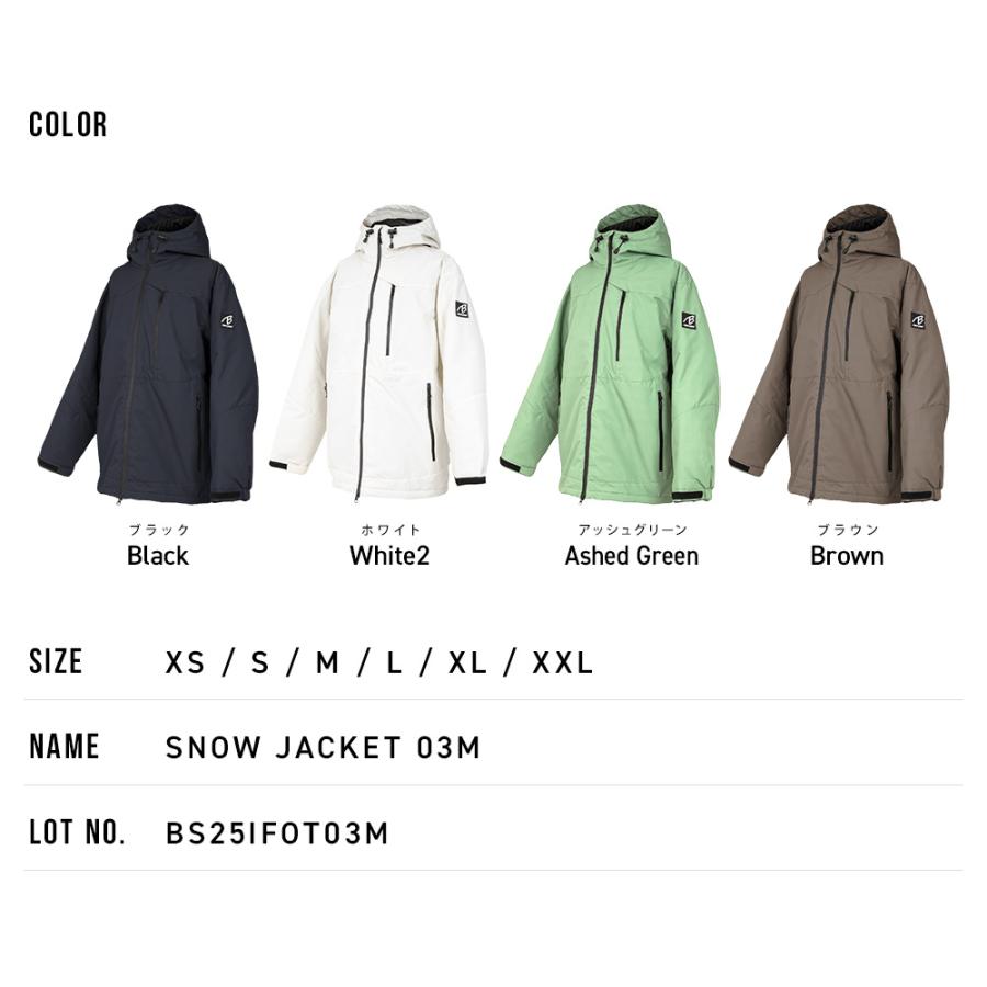 BLACK SNOW スノボウェア メンズ ジャケット 単品 スノーボードウェア