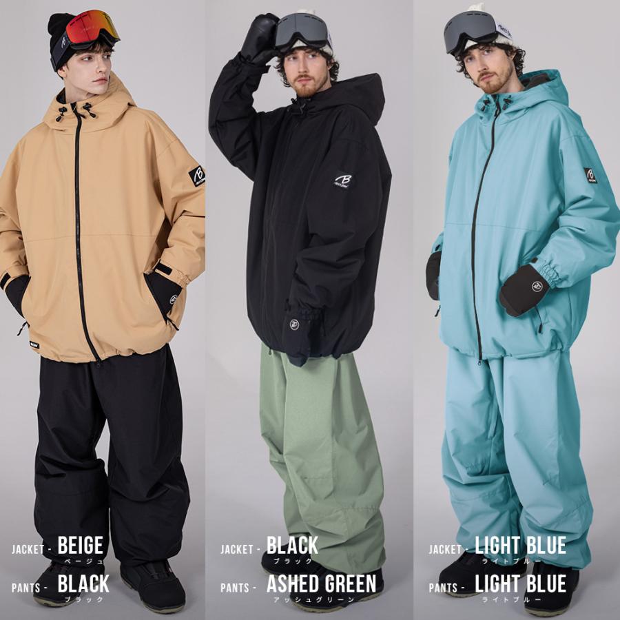スノボウェア メンズ ジャケット 単品 スノーボードウェア BLACKSNOW BS25JFOT04M ブラックスノー オーバーサイズ スキーウェア | BLACK SNOW | 14
