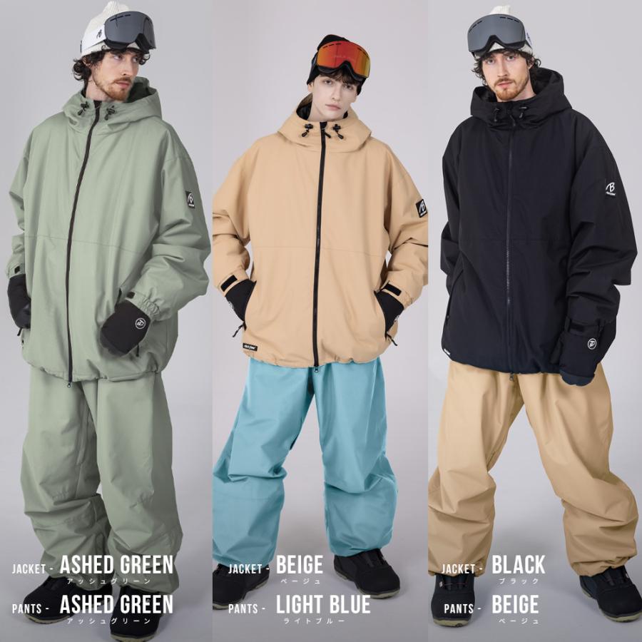スノボウェア メンズ ジャケット 単品 スノーボードウェア BLACKSNOW BS25JFOT04M ブラックスノー オーバーサイズ スキーウェア | BLACK SNOW | 15