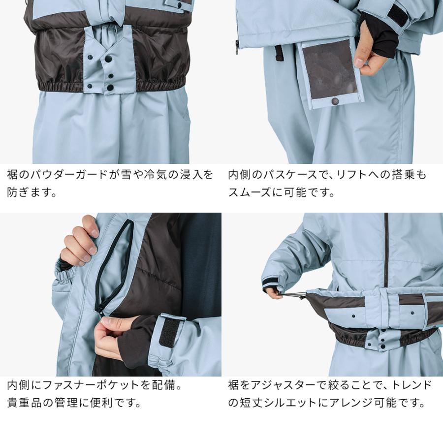 スノボウェア メンズ ジャケット 単品 スノーボードウェア BLACKSNOW BS25JFOT04M ブラックスノー オーバーサイズ スキーウェア | BLACK SNOW | 16