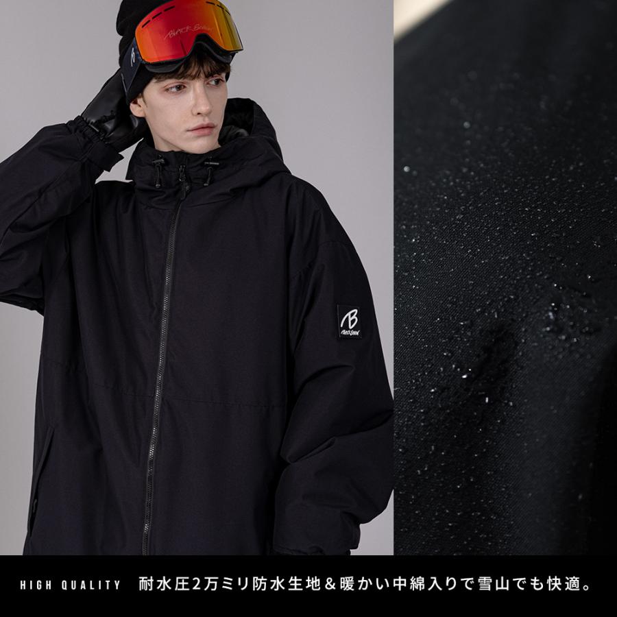 スノボウェア メンズ ジャケット 単品 スノーボードウェア BLACKSNOW BS25JFOT04M ブラックスノー オーバーサイズ スキーウェア | BLACK SNOW | 11