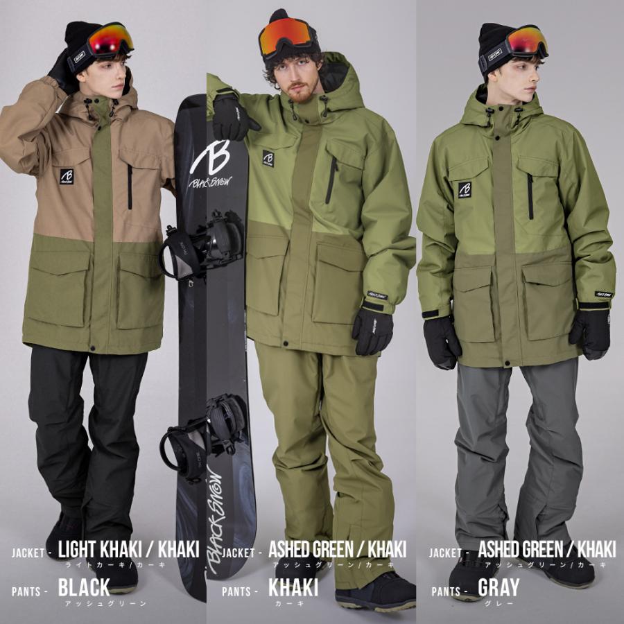 スノボウェア メンズ ジャケット 単品 スノーボードウェア BLACKSNOW BS25JFOT05M ブラックスノー スリム スキーウェア | BLACK SNOW | 11