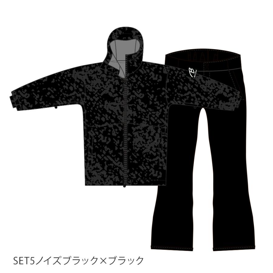 スノボウェア メンズ 上下セット スノーボードウェア BLACKSNOW OT04M×OB04M ブラックスノー オーバーサイズ スキーウェア | BLACK SNOW | 06