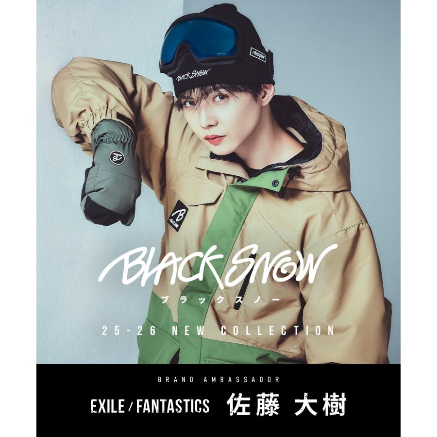 BLACK SNOW スノボウェア メンズ 上下セット スノーボードウェア