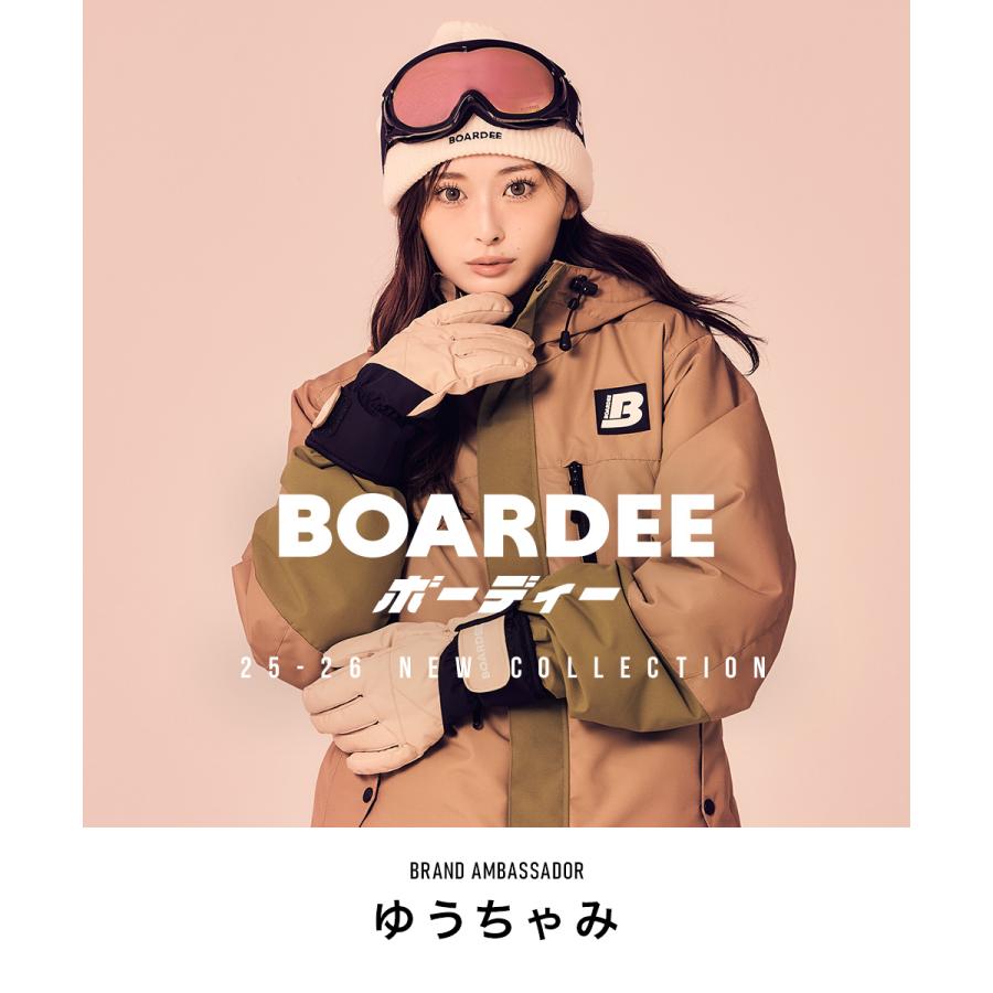 BOARDEE スノボ スキーグローブ レディース スノーボード BOARDEE