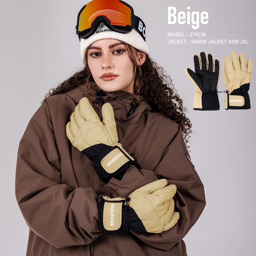 BOARDEE スノボ スキーグローブ レディース スノーボード BOARDEE