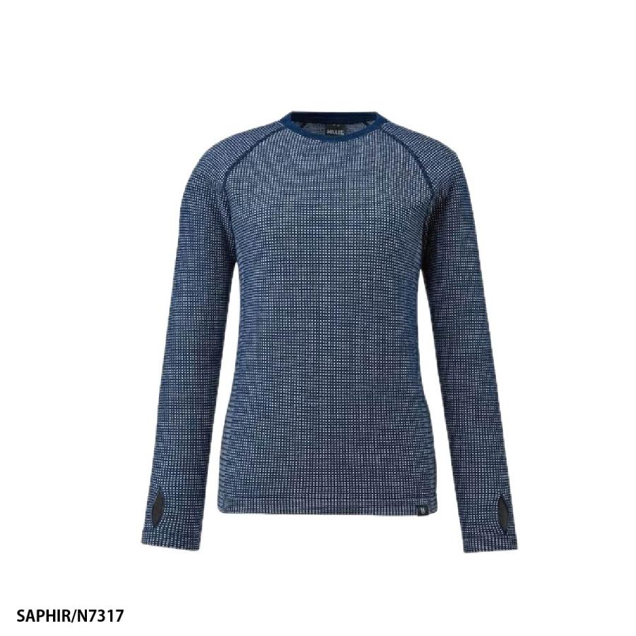 ミレー MILLET スノボウェア トップス レディース ＜2026＞MIV01915 / WAFFLE WOOL CRW W / ワッフル ウール クルー | MILLET | 02