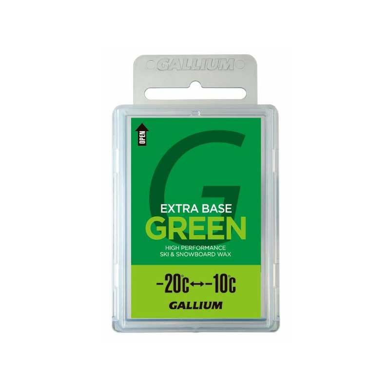 GALLIUM ガリウム ワックス EXTRA BASE GREEN 〔100g〕 SW2073 固形 スノボ スノーボード | GALLIUM | 02