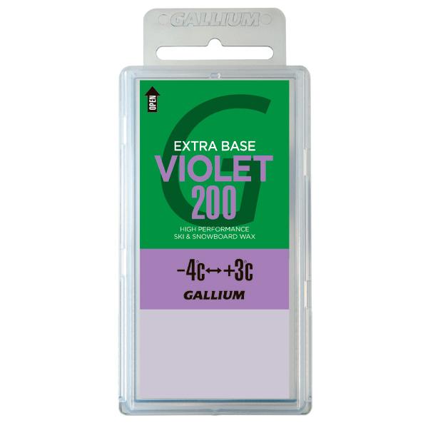 GALLIUM ガリウム ワックス EXTRA BASE VIOLET 200〔200g〕 SW2079 固形 スノボ スノーボード | GALLIUM