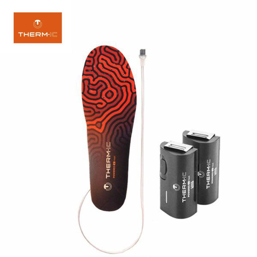 THERM-IC〔サーミック ヒート 3D インソール〕HEATED 3D INSOLES + HEATED INSOLES BATTERIES スノボ 電熱式 インソール SIDAS シダス | SIDAS
