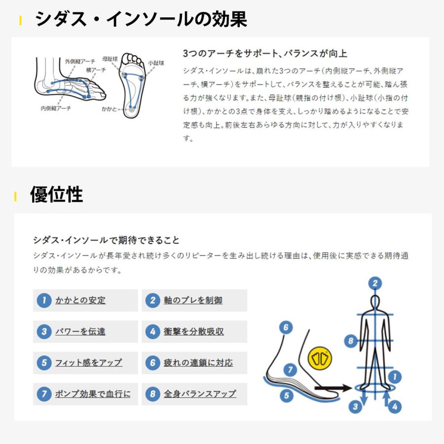 SIDAS〔シダス インソール〕アクション3D テニス バスケットボール バレーボール バドミントン スノボ スノーボード スポーツ | SIDAS | 09
